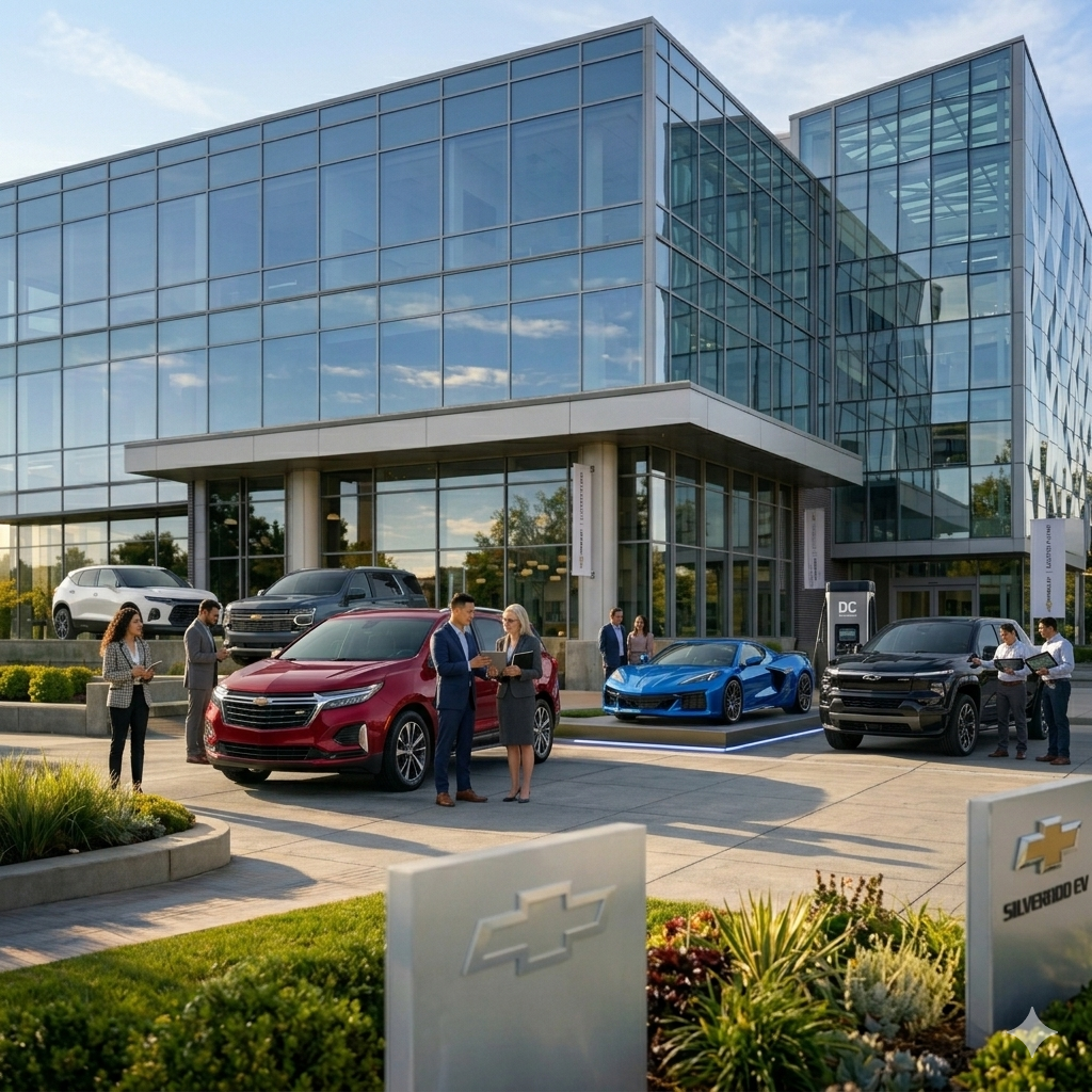 Leasing Chevrolet para empresas de logística, ventas y servicios